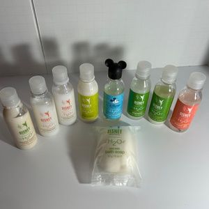 9 Disney Hotel Mini Toiletries. (Discontinued Mini’s)